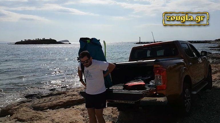 Πόσο εύκολα φορτώνεις στο αυτοκίνητο και… φουσκώνεις μία σανίδα SUP